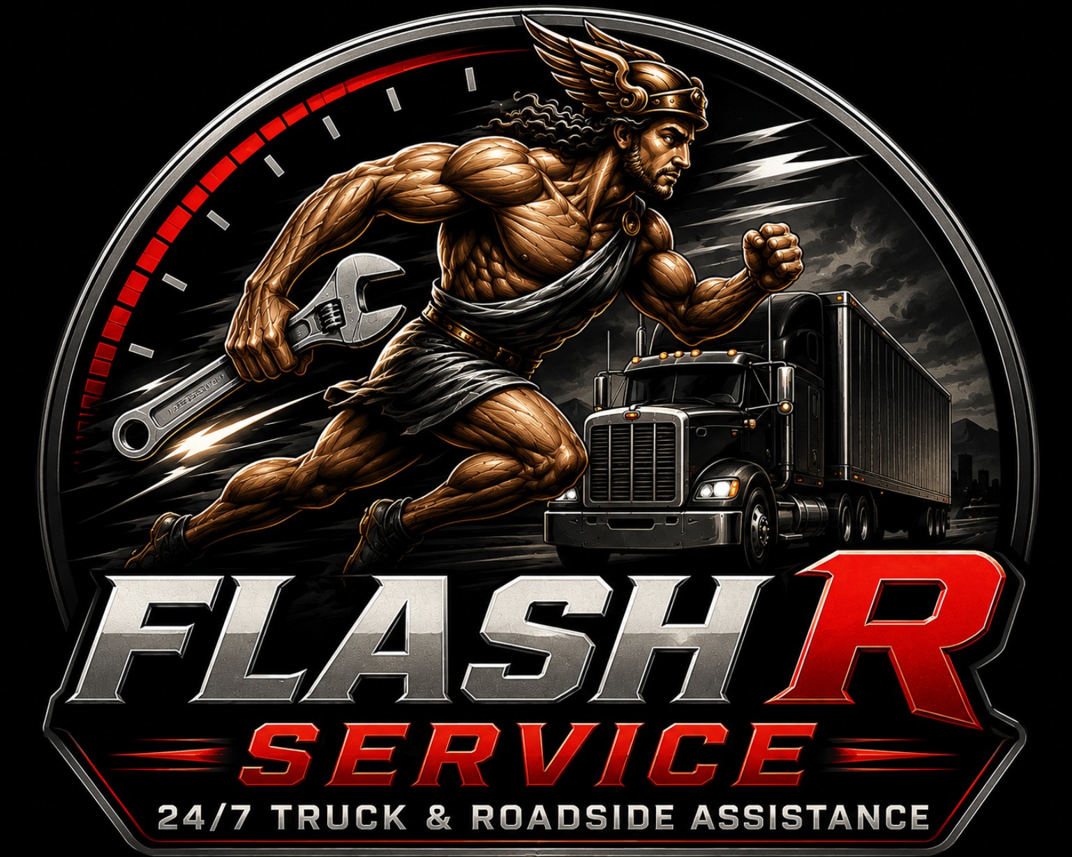 Flash R Service logo