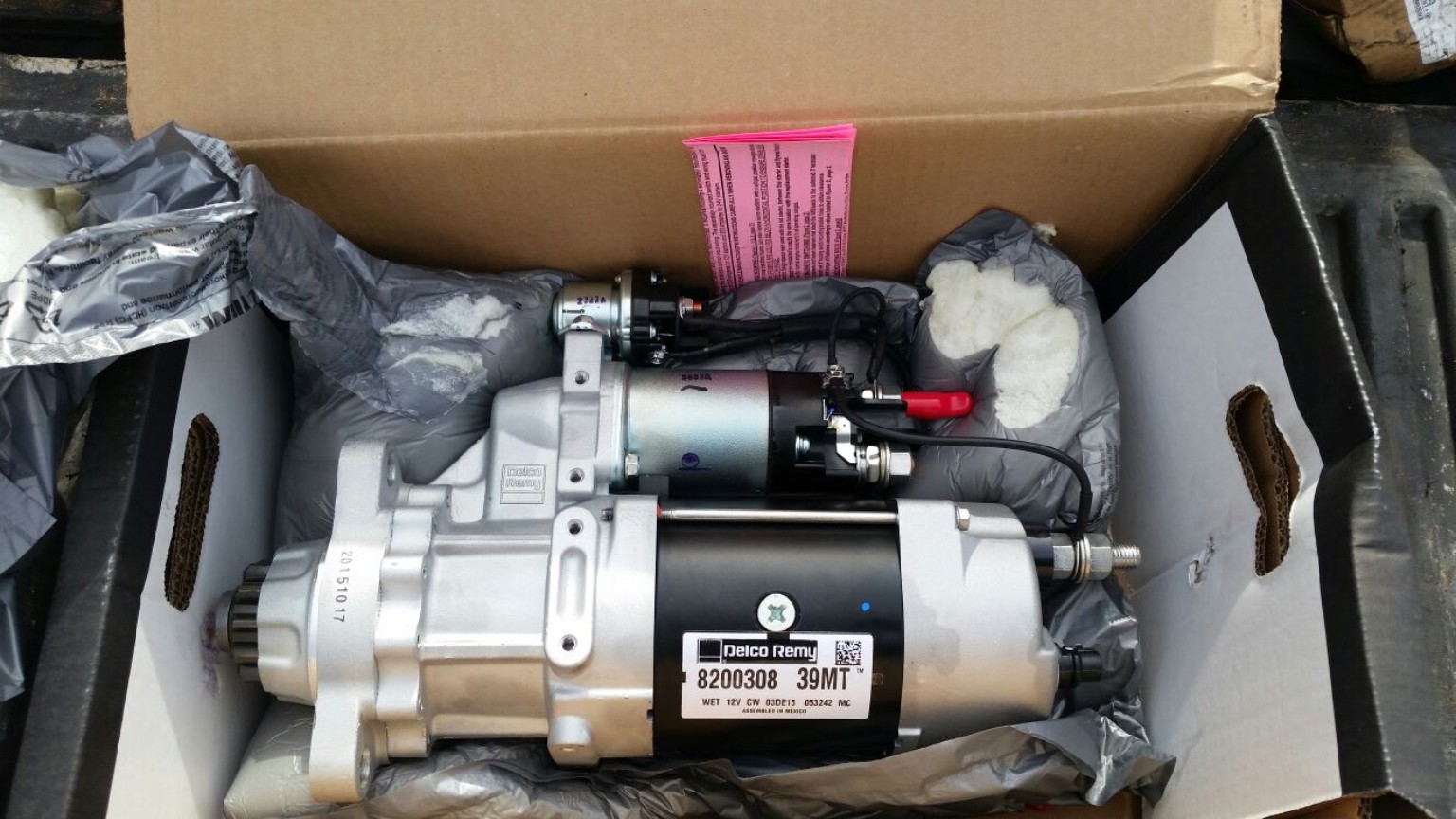 Heavy duty starter replacement